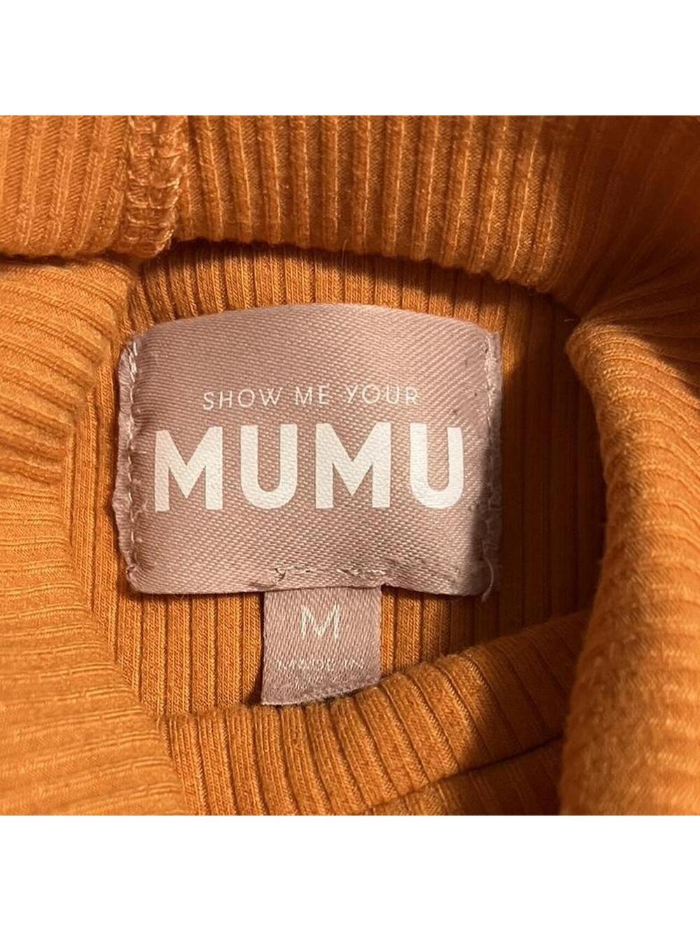 Show Me Your Mumu orange bodysuit Size M #bodysuit #lingerie